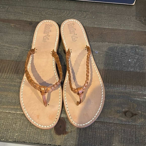 safari club postiano Shoes - Women’s Italian braided sandals